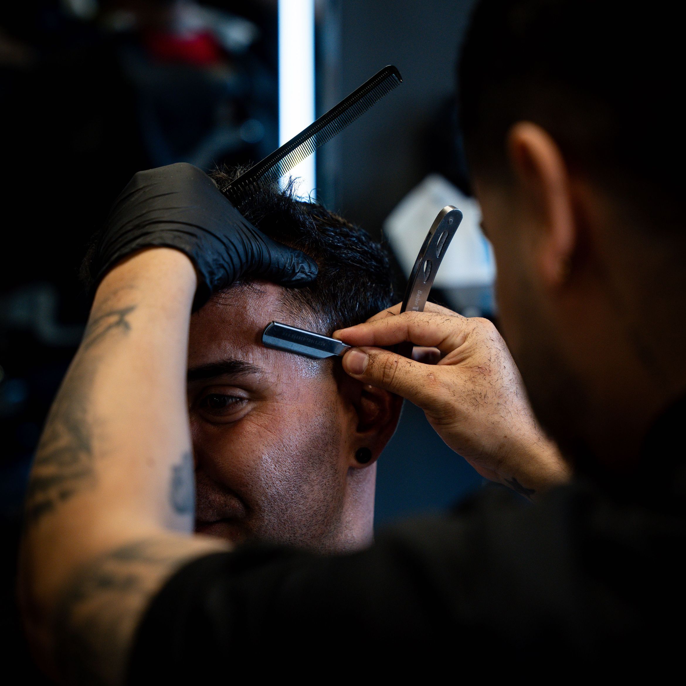 Arreglo de barba (Ritual toallas)