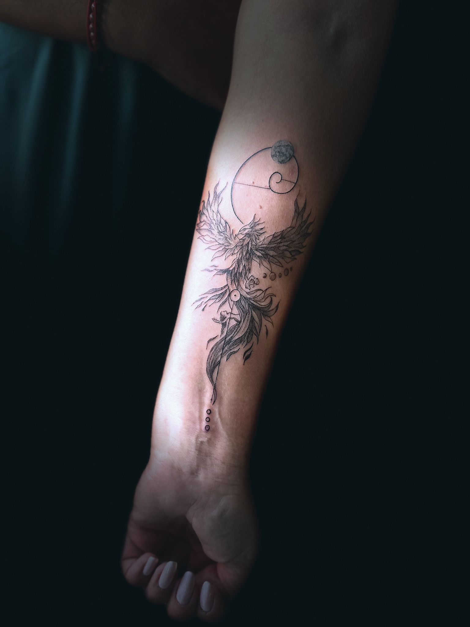 Fenix — Tatuaje Getafe Leyenda
